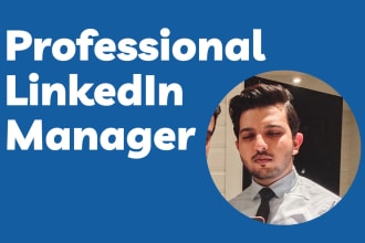 be your linkedin manager and content creator