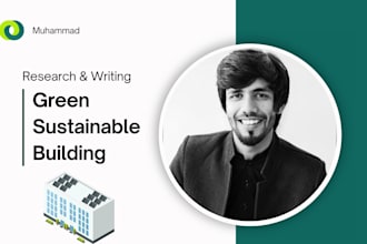write about green sustainable building, biophilic design and leed