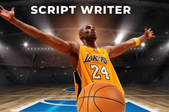 write nba scripts for youtube videos