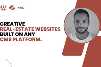 create a real estate website