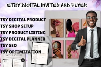 etsy digital product, etsy digital planner, etsy digital product store, etsy SEO