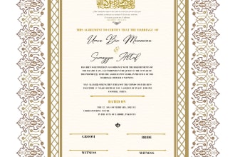 design marriage certificate, invitation card, borders etc