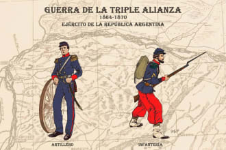 illustrate historical figures for your infographics, magazines or theses