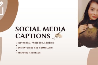write compelling instagram and social media captions