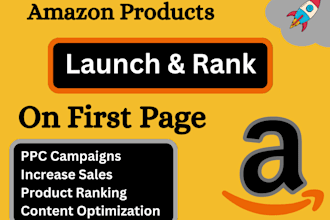 launch and rank amazon fba product on 1st page