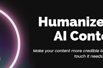 humanize your chatgpt and ai contents for you