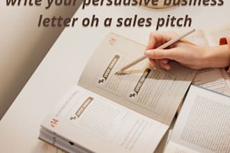 escribo una carta de negocios  y  ventas con gran impacto