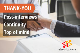 create your interviewer thank you note templates