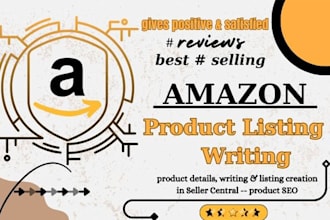 do amazon product listing for your business