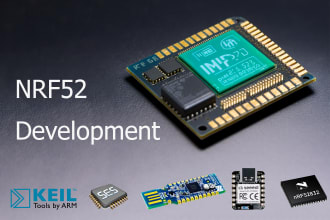develop nrf52, stm32, esp32 firmware and pcb