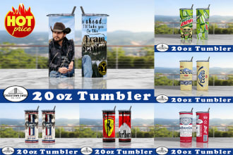 create the best tumbler designs and mockups