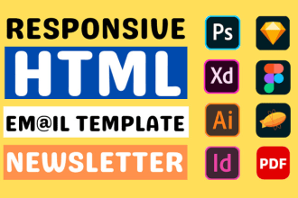 create responsive HTML email templates