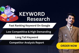 advanced SEO keyword research and competitor analysis