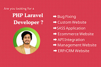 fix and develop any custom php, vue, laravel website