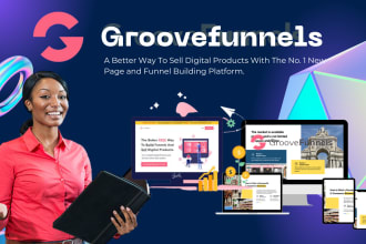 create groove funnels, landing page, groove pages, groove kart, groove cm