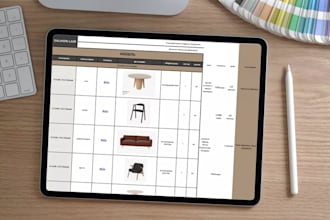 prepare an ffe specification for your project