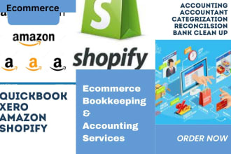 do ecommerce bookkeeping and accounting in quickbooks online and xero