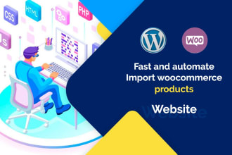 import woocommerce products to your wordpress website