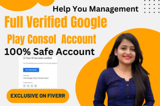 help you make a google play console developer verify account