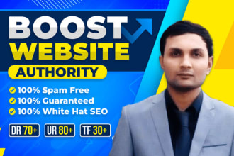 boost website seo authority moz da ahrefs dr domain rating