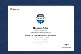 provide support for microsoft azure administrator renewal