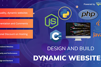 develop website with HTML PHP javascript csharp wordpress