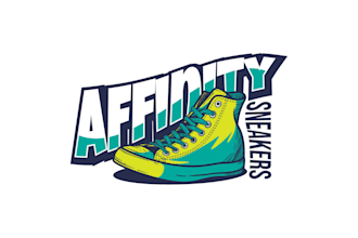 wonderful fashion sneakers shoes logo with express delivery