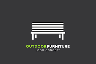 give you high quality professional furniture logo with original concept