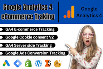 set up ga4 ecommerce tracking and google analytics report