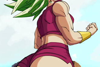 draw any anime sfw or nsfw