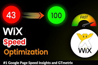 optimize your wix website speed within 6 hours on google pagespeed insights