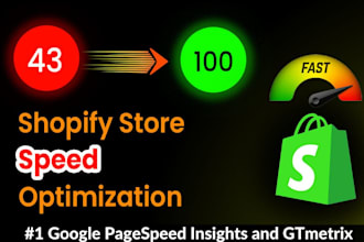 optimize your shopify store speed and improve speed score