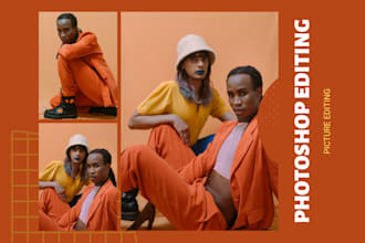 do photos editing and photo retouching and logo creation