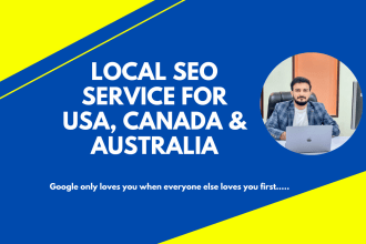 do monthly local SEO for USA, australia, canada based businesses