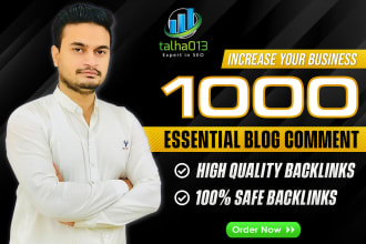 create high quality backlinks with expert blog commenting services