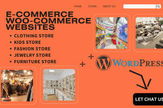 build your fashion, accessories, kids clothing store wordpress website