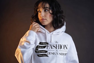 design a realistic mockup of your clothing product