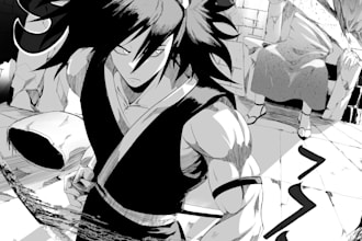 manga and comic pages