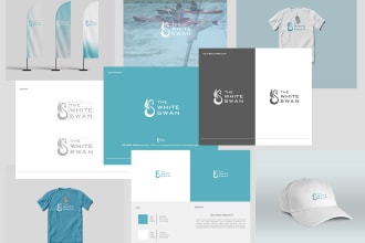 create a brand visual identity with a guideline