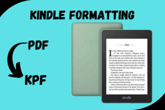 create PDF to kpf amazon kindle ebook format