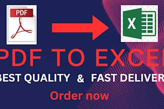 do perfectly convert PDF to excel