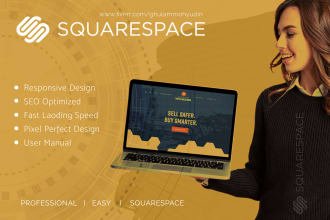 build squarespace website design