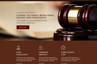build attorney, law firm and law firm SEO website