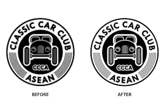 vectorize or tracing logo or Icon EXPRESS