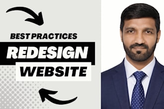 make a professional landing page with best practices