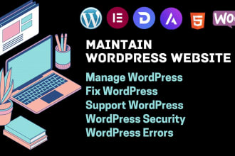 help to fix and maintenance your wordpress website