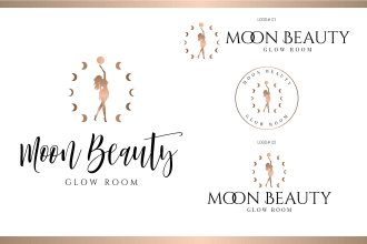 do, cosmetics, hair, eyelash and beauty logo design