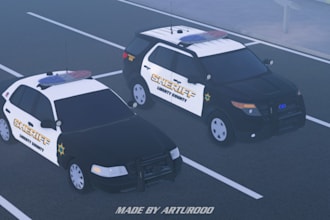 make custom police, fire, ems livery for fivem, roblox, etc