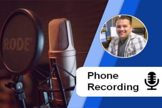 give you a professional voice over for your IVR phone system