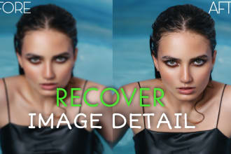 enhance improve, upscale fix blurry images